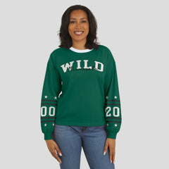 NHL Minnesota Wild WEAR by Erin Andrews Women's Long-Sleeve Sport T-Shirt