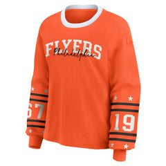 NHL Philadelphia Flyers WEAR by Erin Andrews Women's Long-Sleeve Sport T-Shirt