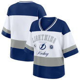 NHL Tampa Bay Lightning WEAR by Erin Andrews Women's Jersey Style Tee