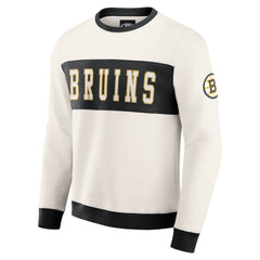 NHL Boston Bruins Darius Rucker Collection by Fanatics Colorblock Pullover Sweatshirt