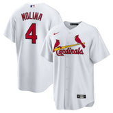 White Yadier Molina St. Louis Cardinals Nike Home Replica Retired Player Jersey