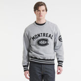 NHL Montreal Canadiens Todd Snyder by Fanatics Relaxed Canadian Fleece Crew