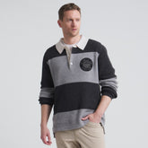 NHL Los Angeles Kings Todd Snyder by Fanatics Cashmere Rugby Sweater