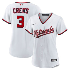 White Dylan Crews Washington Nationals Nike Women's Home Replica Jersey