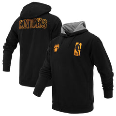 New York Knicks FISLL Unisex Logoman Shadow Collection Pullover Hoodie