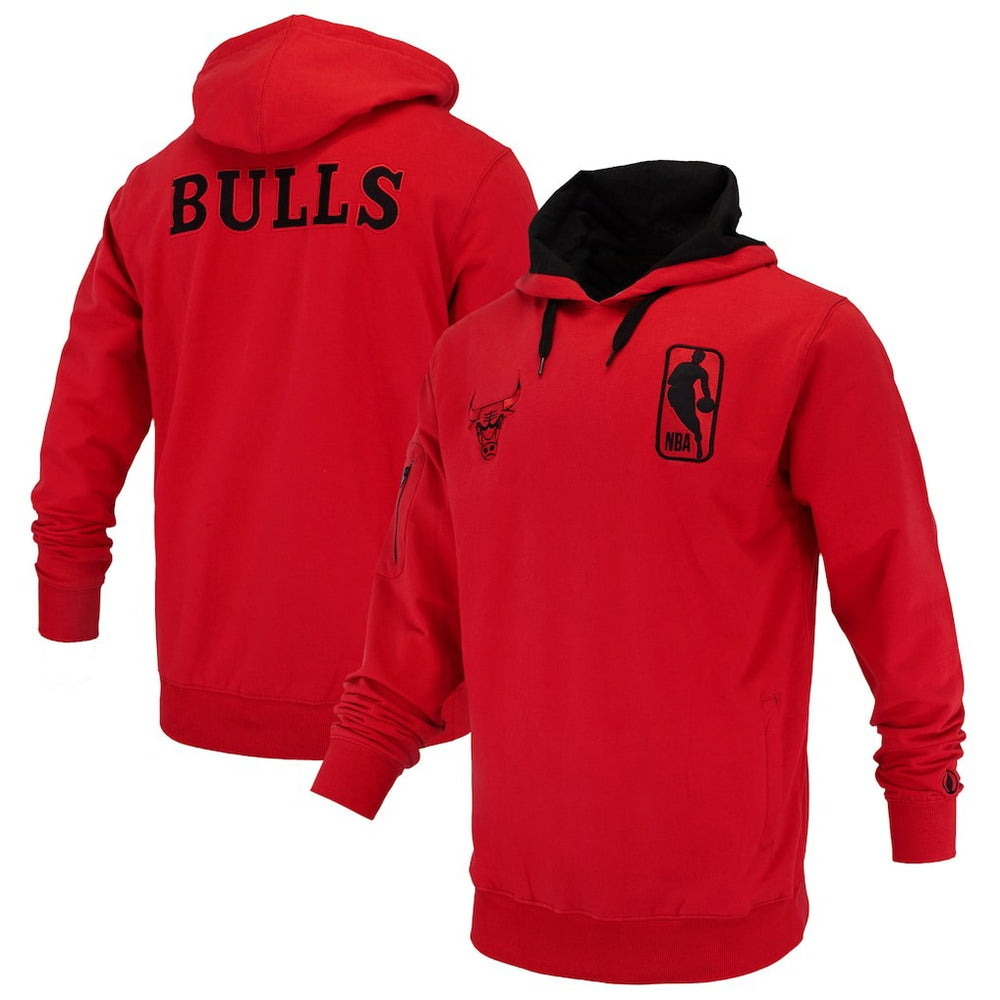 Chicago Bulls FISLL Unisex Logoman Shadow Collection Pullover Hoodie