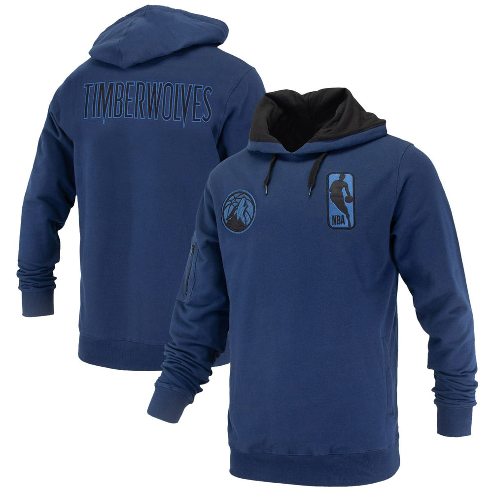 Minnesota Timberwolves FISLL Unisex Logoman Shadow Collection Pullover Hoodie