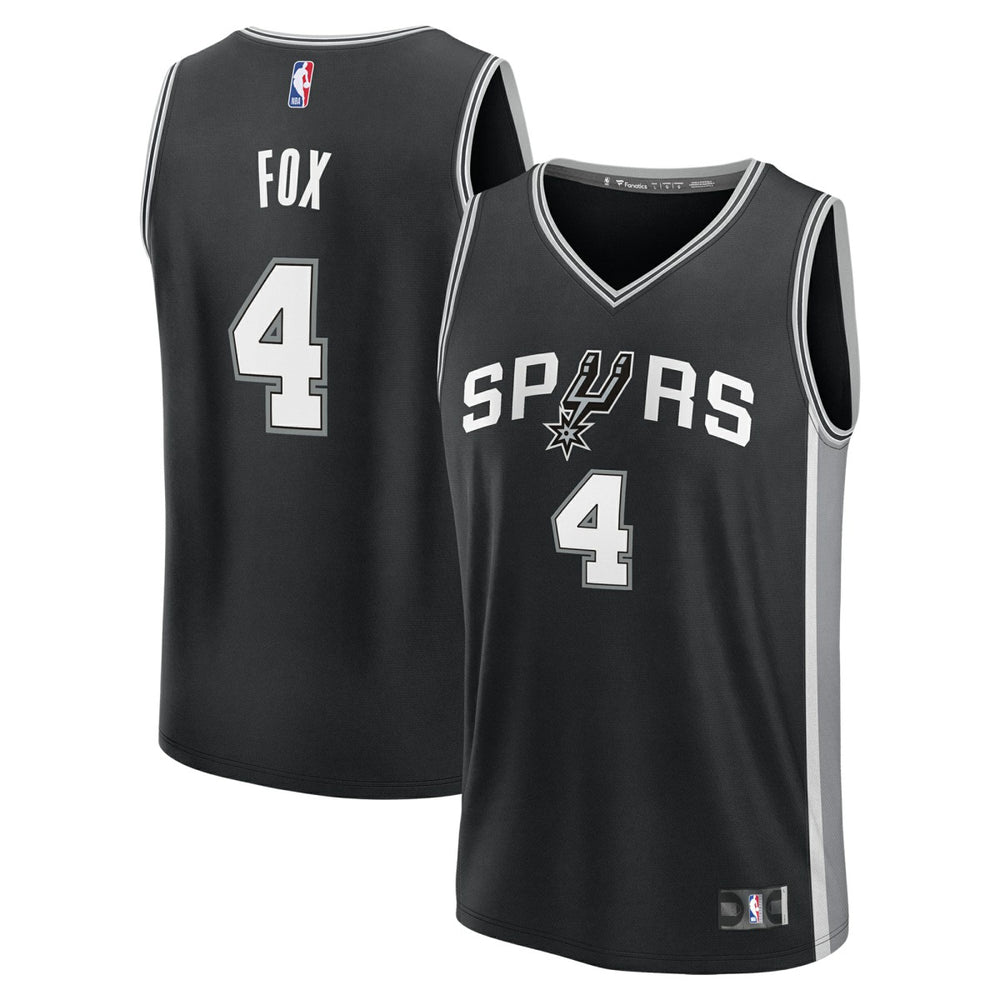 Fanatics De'Aaron Fox San Antonio Spurs Fast Break Replica Player Jersey