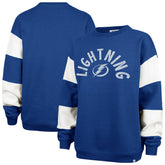 NHL Tampa Bay Lightning '47 Women's Eephus Barred Pullover Sweatshirt