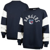 NHL New York Rangers '47 Women's Eephus Barred Pullover Sweatshirt
