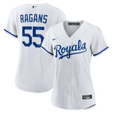 White Cole Ragans Kansas City Royals Nike Women's Home Replica Jersey