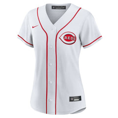 White Matt McLain Cincinnati Reds Nike Women's Home Replica Jersey