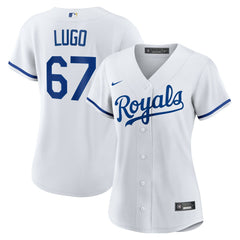 White Seth Lugo Kansas City Royals Nike Women's Home Replica Jersey