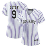 White Brenton Doyle Colorado Rockies Nike Women's Home Replica Jersey