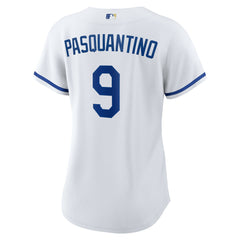 White Vinnie Pasquantino Kansas City Royals Nike Women's Home Replica Jersey