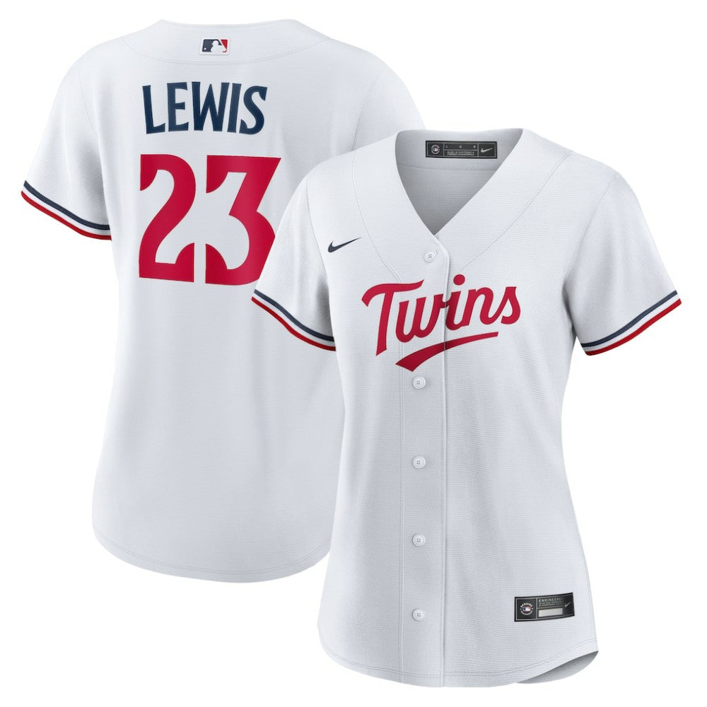 White Royce Lewis Minnesota Twins Nike Women's Home Replica Jersey