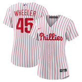 White Zack Wheeler Philadelphia Phillies Nike Women's Home Replica Jersey