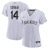 White Ezequiel Tovar Colorado Rockies Nike Women's Home Replica Jersey