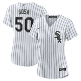 White Lenyn Sosa Chicago White Sox Nike Women's Home Replica Jersey