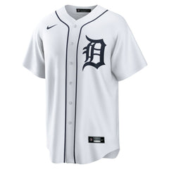 White Kerry Carpenter Detroit Tigers Nike Home Replica Jersey