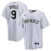 White Brenton Doyle Colorado Rockies Nike Home Replica Jersey