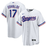 White Nathan Eovaldi Texas Rangers Nike Home Replica Player Jersey