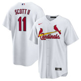 White Victor Scott II St. Louis Cardinals Nike Home Replica Jersey
