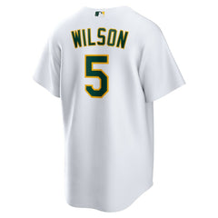 White Jacob Wilson Athletics Nike Home Replica Jersey
