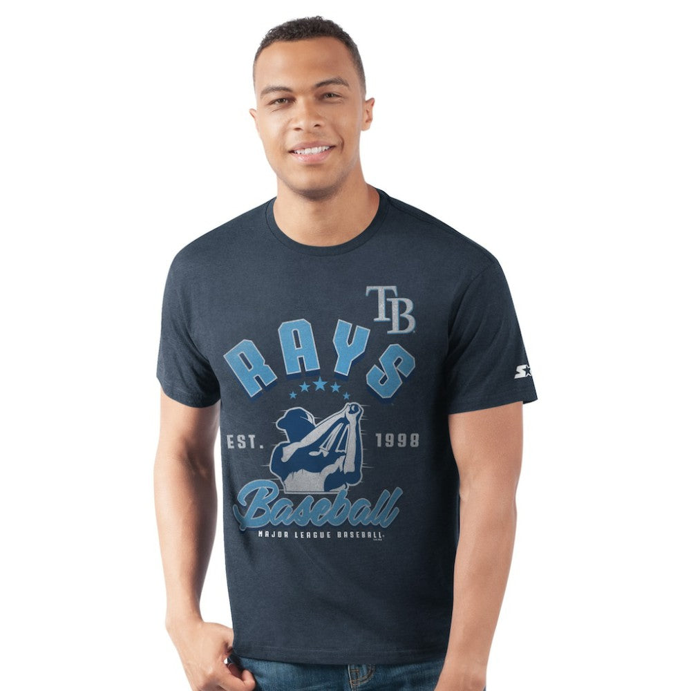 Navy Tampa Bay Rays Starter Prime Time Batter T-Shirt