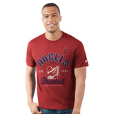 Red Los Angeles Angels Starter Prime Time Batter T-Shirt