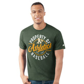 Green Athletics Starter Prime Time Property Of T-Shirt