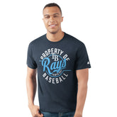 Navy Tampa Bay Rays Starter Prime Time Property Of T-Shirt