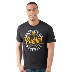 Black San Diego Padres Starter Prime Time Property Of T-Shirt