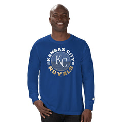 Royal Kansas City Royals Starter Halftime Long Sleeve T-Shirt