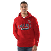 Red St. Louis Cardinals Starter Classic Pullover Hoodie