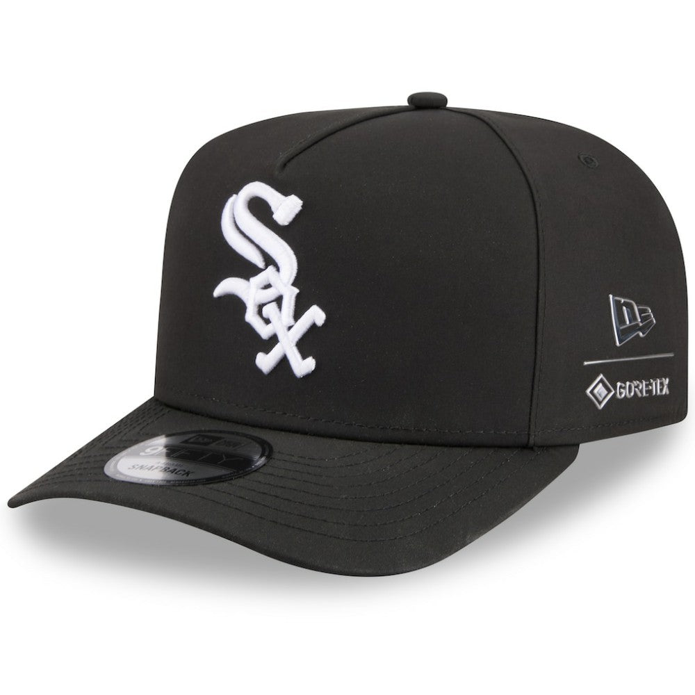 Black Chicago White Sox New Era x GORE-TEX A-Frame 9FIFTY Adjustable Hat