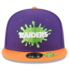 Youth Nickelodeon Slime 9FIFTY Snapback Hat - Las Vegas Raiders Hats