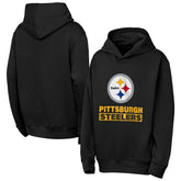 Outerstuff Youth Back to Basics Hoodie - Pittsburgh Steelers Hoodies