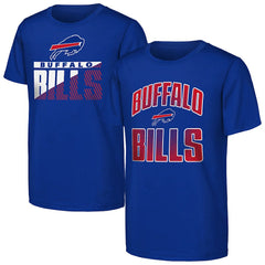 Outerstuff Youth Never Quit 2-Pack T-Shirt Set - Buffalo Bills T-shirts