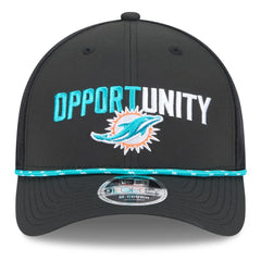 2025 Inspire Change 9FORTY M-Crown Adjustable Hat - Miami Dolphins Hats