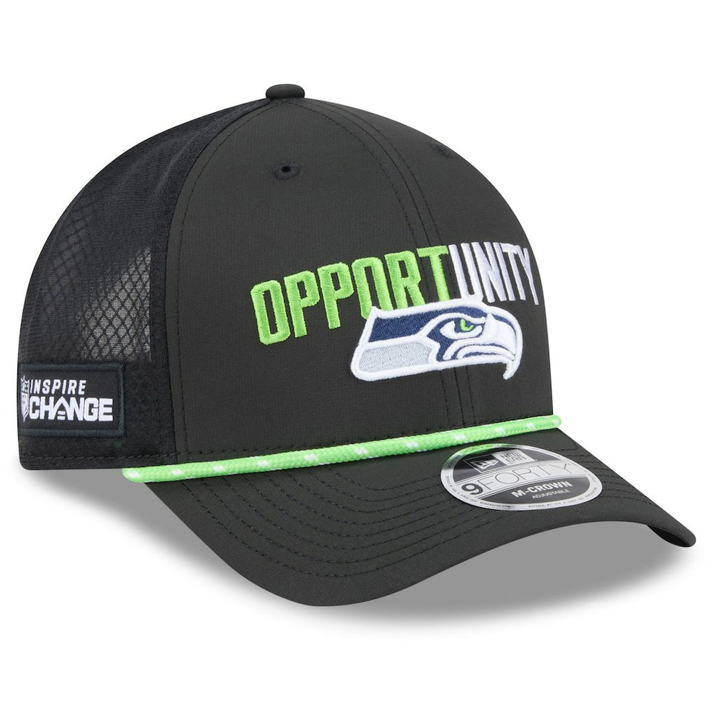 2025 Inspire Change 9FORTY M-Crown Adjustable Hat - Seattle Seahawks Hats