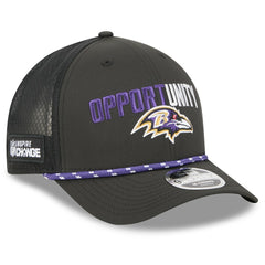2025 Inspire Change 9FORTY M-Crown Adjustable Hat - Baltimore Ravens Hats