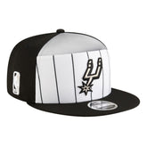 New Era San Antonio Spurs Youth 2025 NBA Tip Off Split Panel 9FIFTY Snapback Hat