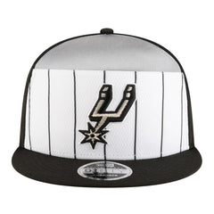 New Era San Antonio Spurs Youth 2025 NBA Tip Off Split Panel 9FIFTY Snapback Hat