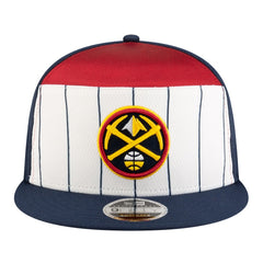 New Era Denver Nuggets Youth 2025 NBA Tip Off Split Panel 9FIFTY Snapback Hat sale