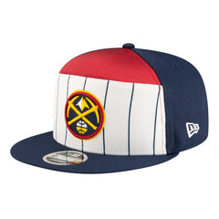 New Era Denver Nuggets Youth 2025 NBA Tip Off Split Panel 9FIFTY Snapback Hat sale