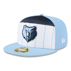 New Era Memphis Grizzlies 2025 NBA Tip Off Split Panel 59FIFTY Fitted Hat