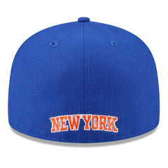 New Era New York Knicks 2025 NBA Tip Off Split Panel 59FIFTY Fitted Hat