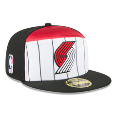 New Era Portland Trail Blazers 2025 NBA Tip Off Split Panel 59FIFTY Fitted Hat