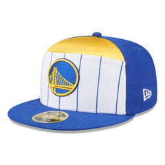 New Era Golden State Warriors 2025 NBA Tip Off Split Panel 59FIFTY Fitted Hat sale